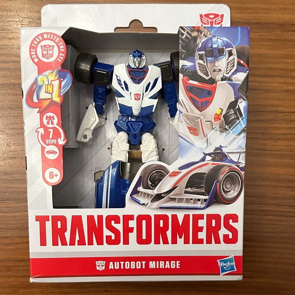Hasbro Transformers Autobot Mirage Action Figure - Blue and White